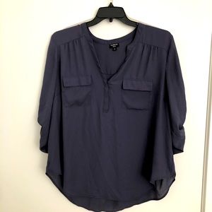 Dark Purple Harper blouse